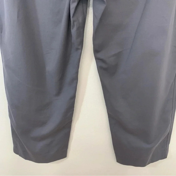 St John Pants Woman 10 Crop  Side Zip Capri Split Hem Lightweight Stretch Casual - Picture 6 of 13